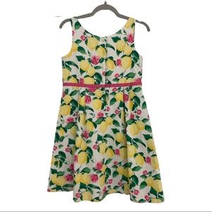Janie & Jack lemon 🍋 dress. Size 6.